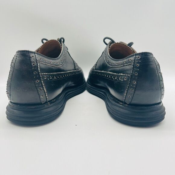 Cole Haan Black Leather Loafers - Picture 9 of 12